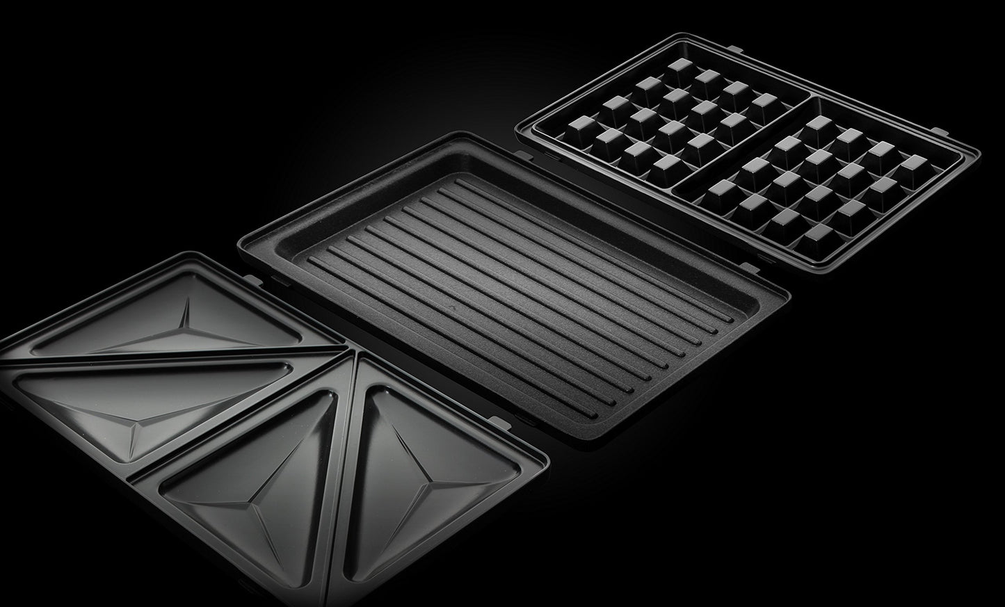 Russell Hobbs 3-in-1 Multifunktionsgerät Fiesta – Sandwichmaker, Waffeleisen & Kontaktgrill